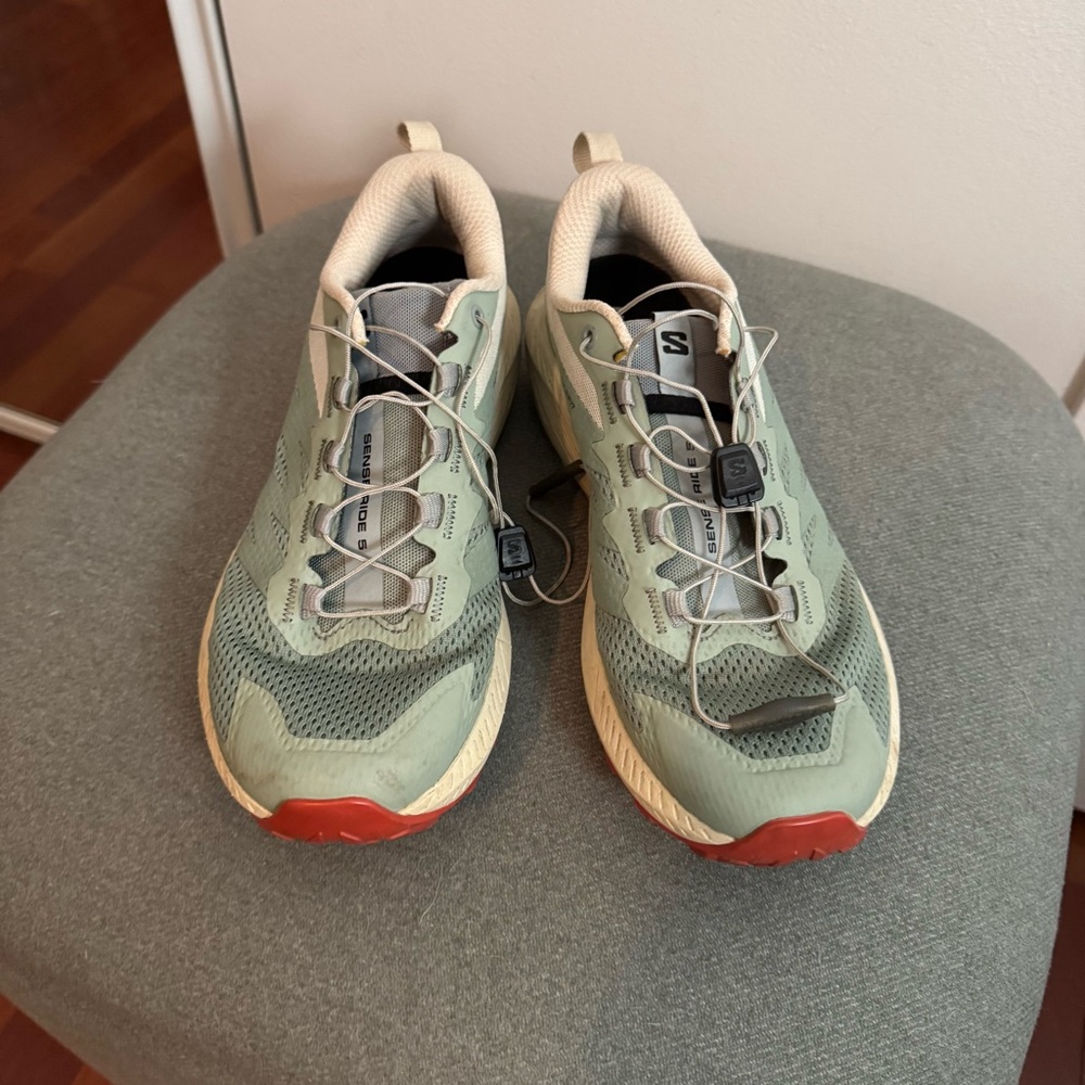 Salomon SENSE RIDE 5 W Lily/Rainy Day/Bleach - Picture 6 of 6